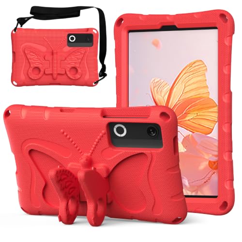 Funda para niños para Lenovo Legion Y700 2026 de 8.8'' con diseño de mariposa y espuma EVA