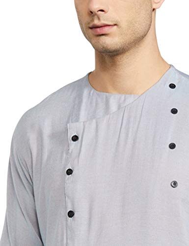 Image of Leriya Fashion Men's Slub Cotton pathan Suit Kurta