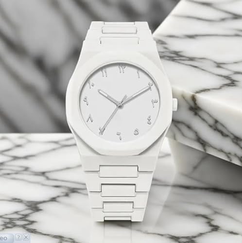 Image of CERO Men's Black Analog Watch | Lightweight Silicone Strap | Arabic Numerals & Minimalist Dial | Casual & Stylish Wrist Watch