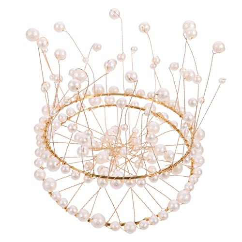 2pezzi Cerchi Di Perle Decorative Per Fotografia Di Gioielli Prop Per Nail Art Leggeri e Compatti Per Scatti Creativi