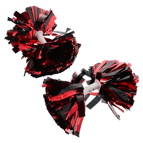 Pompons de cheerleading (lot de 2) grands accessoires pour supporters et clubs de danse
