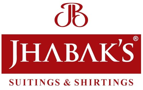 Image of JHABAK'S Cotton Blend Unstitched Checkered Fabric for Men - 2.35m Shirt Piece / 3m Kurta Piece - Width 36 Inches