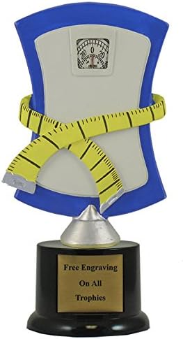 8" Pedestal Weight Loss Trophy