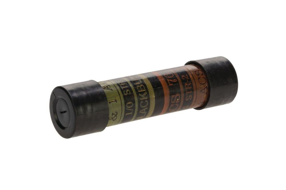 NSI ISE76 Series ISE Dual Rated Pre-Insulated Compression Sleeve, 1/0 ACSR, 1/0 AWG Main Conductor Range, 4 ACSR, 3-4 str-2 sol AWG Tap Conductor Range, 5/8" Diameter, Yellow/Orange