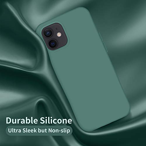 Cordking Designed for iPhone 12 Case/iPhone 12 Pro Case, Midnight Green - image 4