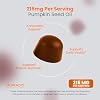 Pumpkin Seed Oil Gummies 4000mg Sugar Free Gummy Supplement with Pumpkin Seed Extract for Adults - Delicious Orange Flavor , Non GMO - Gluten Free , Vegan Supplement & USA Made (60 Capsules)