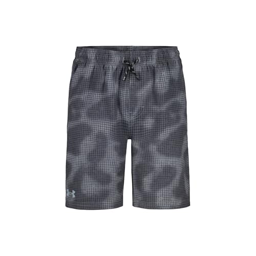 Image of Under Armour Boys 4-Way Stretch Pull-on Tech Shorts, Moisture Wicking, Side Hand Pockets, Outdoor Collection