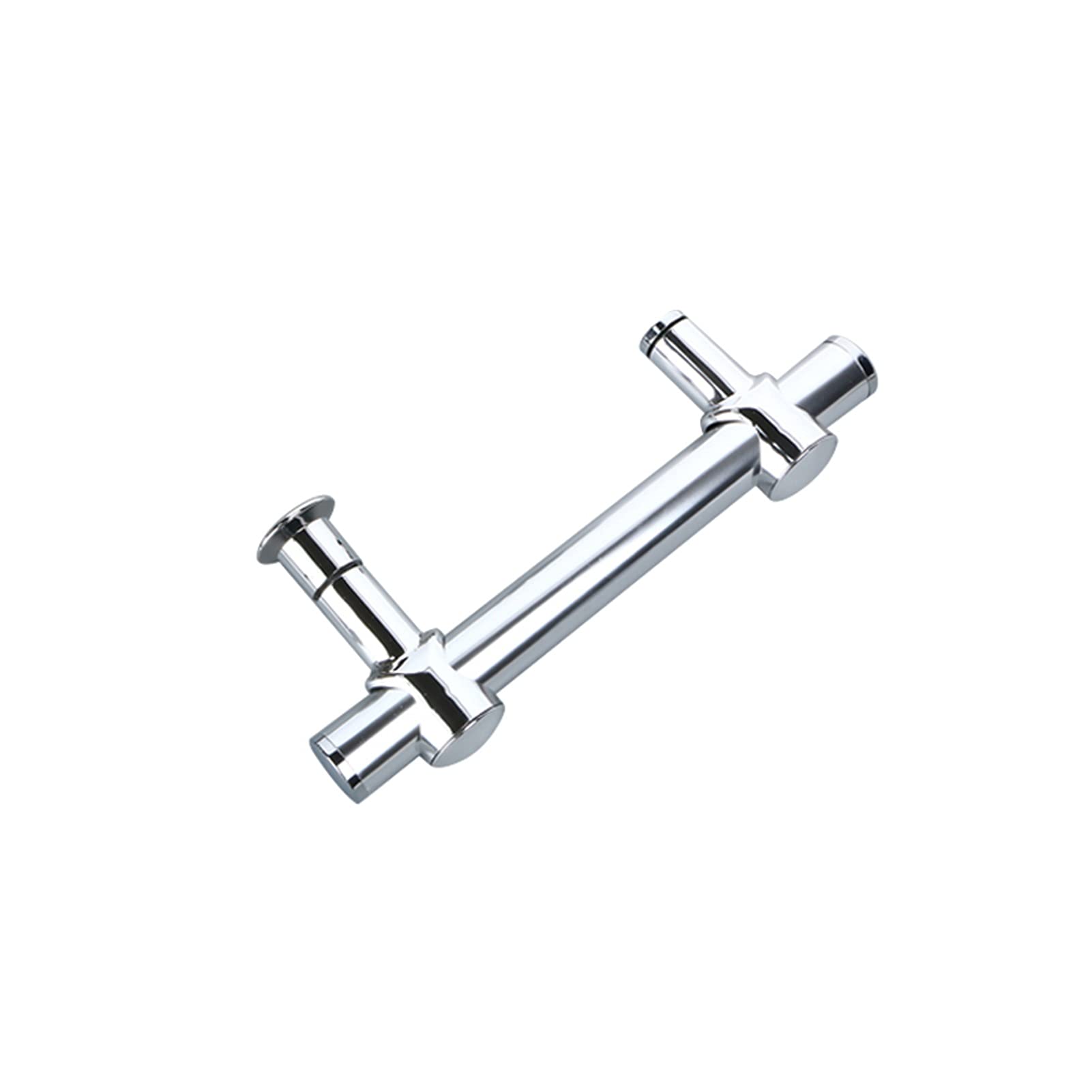 Maniglia per porta della doccia con distanza del foro regolabile e set di ricambio per porte in vetro, pomelli per porte del bagno per schermi di box doccia, hotel (dimensioni : 145mm)