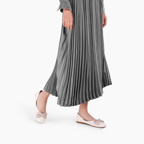 Image of C.Paravano Flats for Women | Ballet Flats | Square Toe | Dressy Casual Shoe