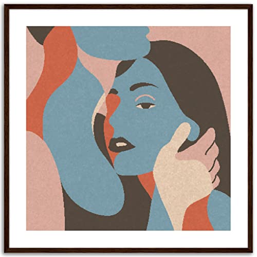 Embrasse intime art mural pour créer un cocon romantique dans la chambre