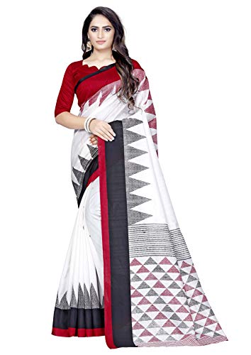 Image of AKHILAM Women's Kanjivaram Banarasi Silk Woven Design Saree With Unstitched Blouse Piece (3VMIKA30 Parent)
