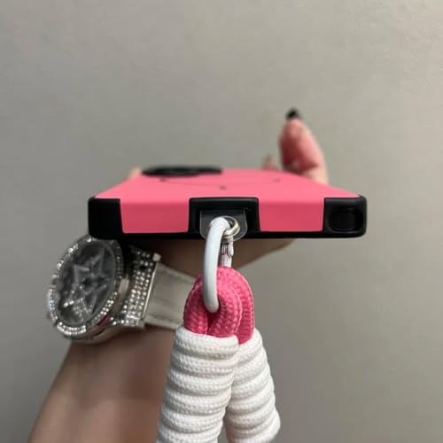 Housse anti-chute Samsung S24 Plus à dragonne avec cadre objectif liquide
