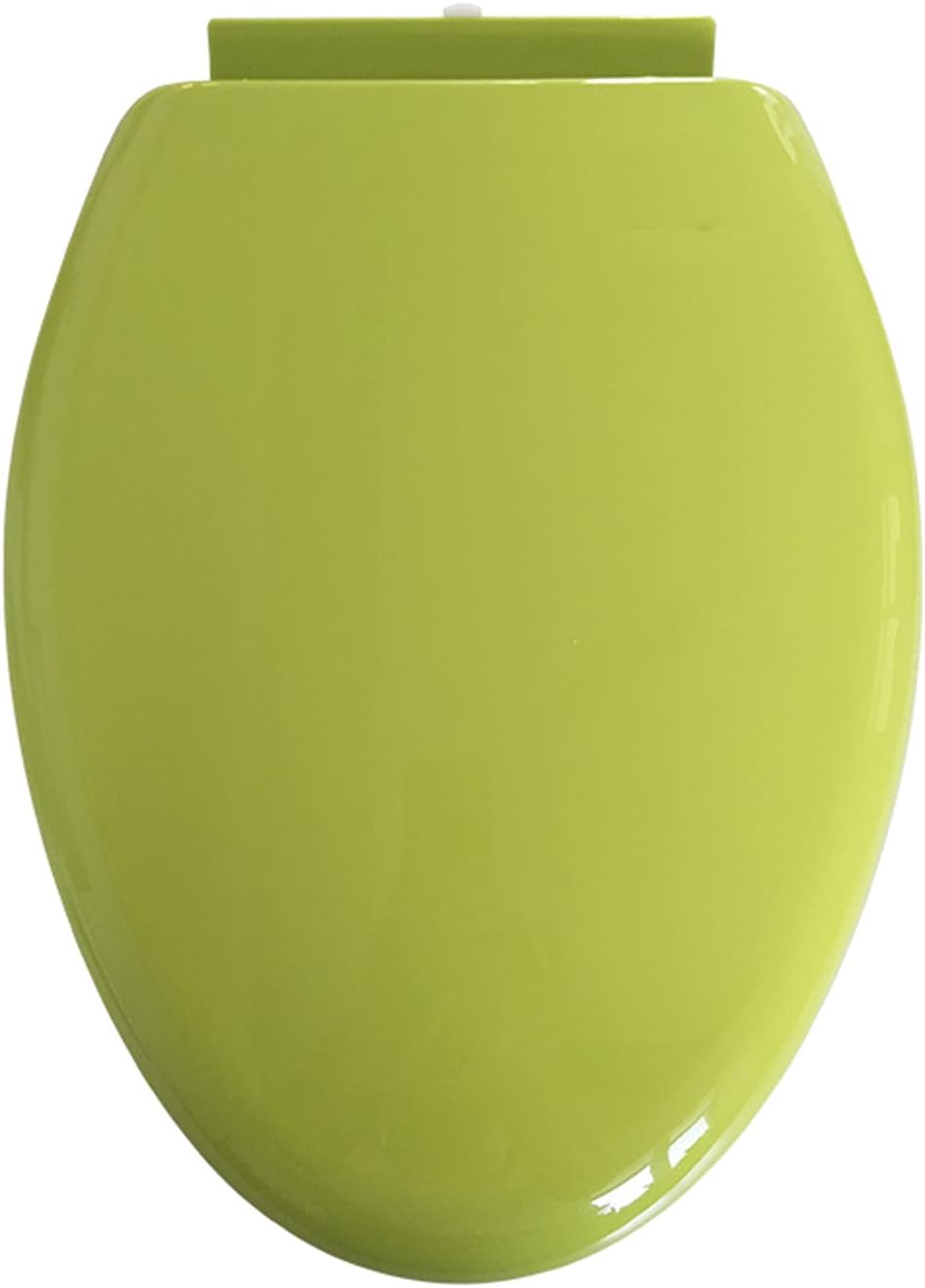 Toilet seat Soft Close Toilet seat Color Toilet Seat, Elongated Toilet Seat Slow Close, Thicken Toilet Seat, Comfortable Toilet Seat,Easy to Clean & Install/Red (Color : Green)