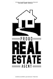  Immobilien Makler Notizbuch: 100 Seiten  Karierter Inhalt  Immobilienmaklerin Wohnung Haus Geschenk Team Maklerin Büro