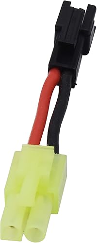 Miniatura 8 de Blomiky Paquete de 5 cables adaptadores de batería SM-2P hembra a macho Mini Tamiya Plug de repuesto para Force1 Velocity H102 X RC Boat y H110 H112