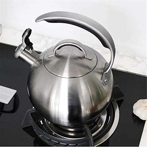 Bouilloire inox 304 compatible induction et gaz grande capacité 3L - 8