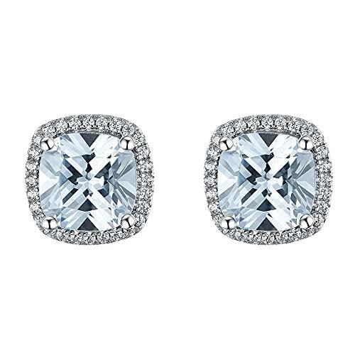 Boucles d'oreilles en Zircon coussin parfaites pour illuminer vos journées de bureau
