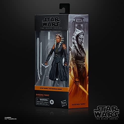 Hasbro Star Wars The Black Series, Ashoka Tano, Figurine de Collection de 15 cm, The Mandalorian, Jouet pour Enfants, dès 4 Ans F4349 Multicolore