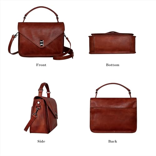 Bolsos y Carteras de Cuero para Mujer HESHE miniatura 5
