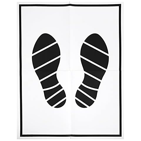 IMIKEYA Paper Floor Mat: 50Pcs Disposable Car Floor Mats Car Paper Floor Mats Disposable Car Interior Floor Mats Automotive Floor Mats Printing Papers Car Mats Protector for Home Cover