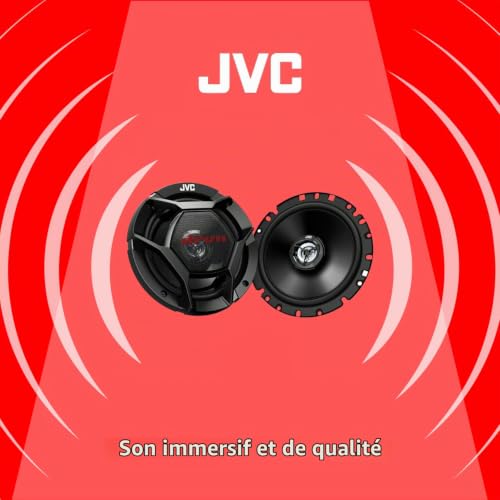 JVC CS-DR1720 Enceinte auto Noir