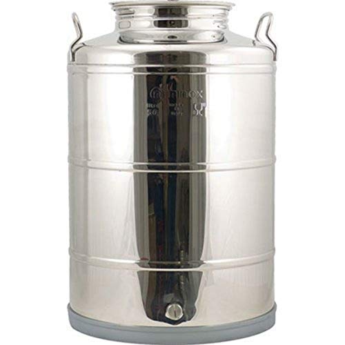 Eagle WE730 Stainless Fusti Tank, 14 gal, Silver