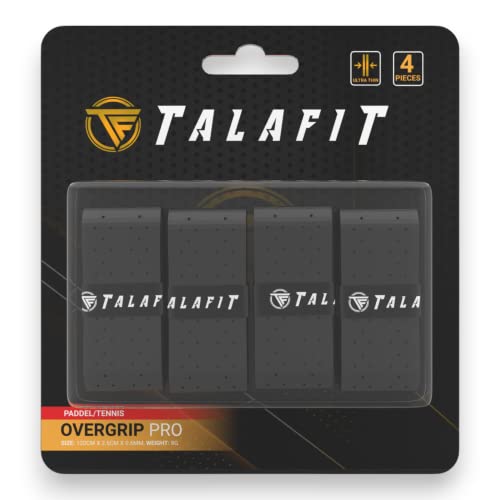 TALAFIT OverGrips Padel - Grip Padel Modelo Pro - Empuñadura Pala Padel - Overgrip Pádel Perforados - - Grip Tenis - Accesorios Padel - Grips Golf - Máximo Agarre
