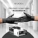 Imagen de HANSKA Guantes desechables de nitrilo negros