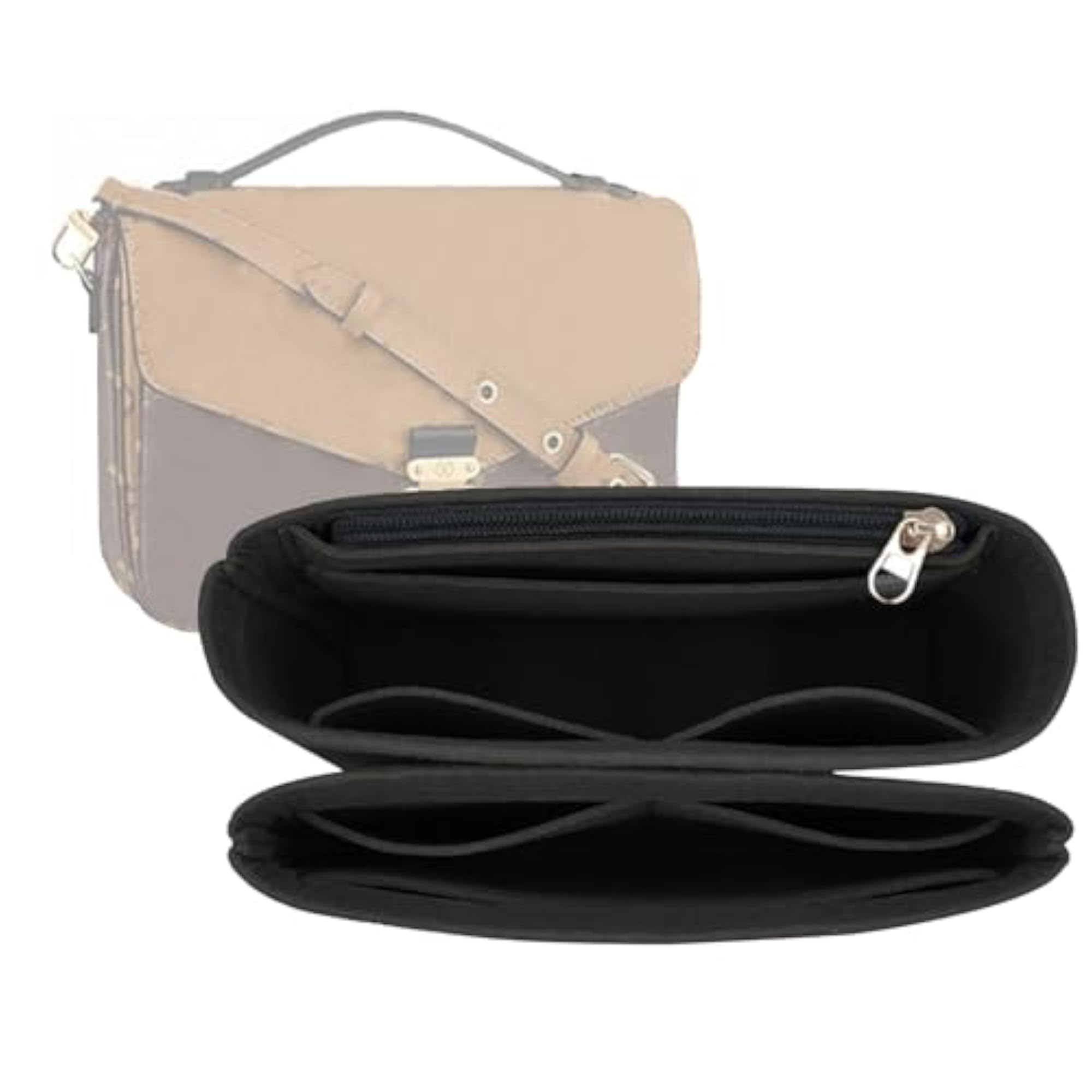 Purse Organizer Insert for Messenger Bag
