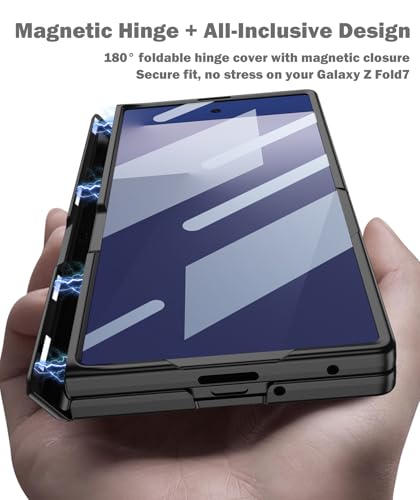 Coque Galaxy Z Fold 7 antichoc avec béquille pour visionnage mains libres