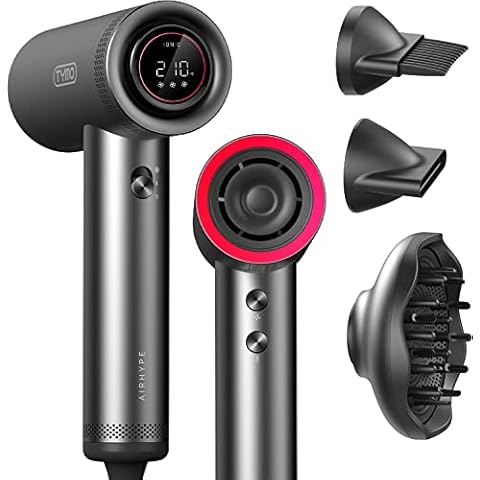 TYMO Haartrockner mit Diffusor für lockiges Haar Cover