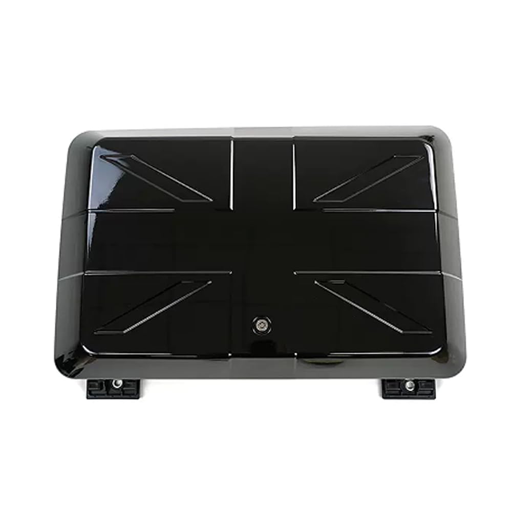 Trasportino del cambio montato lateralmente esterno adatto per Land Rover Defender 90 110 130 L851 L663 2020-2024 (bandiera nera)