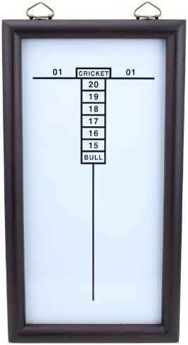Triple Out Darts White Dry Erase Cricketeer Scoreboard