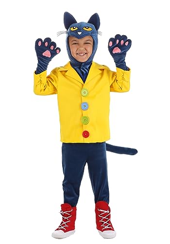 Disfraz Deluxe Pete the Cat para Niños Pequeños miniatura 1