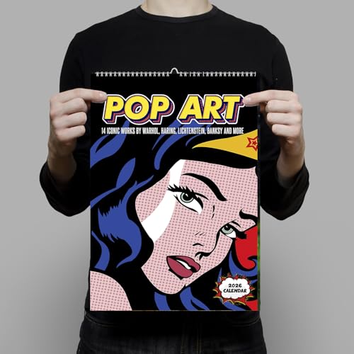 Image of Tallenge - Pop Art - 2026 desk Calendar - 6 x 9 Inches (Paper, Desk Calendar)