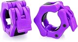 Greententljs Olympic Barbell Weight Clamps 2 Inch Clips Quick Release Locking 2