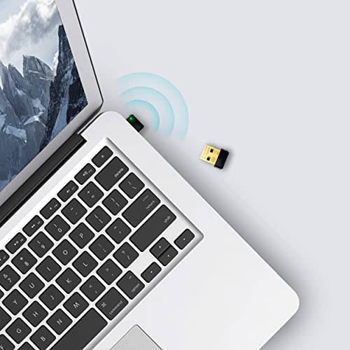 Image of TP-Link USB WiFi Adapter for PC(TL-WN725N), N150 Wireless Network Adapter for Desktop - Nano Size WiFi Dongle for Windows 11 /10 /7 /8 /8.1 /XP /Mac OS 10.9-10.15 Linux Kernel 2.6.18-4.4.3, 2.4GHz Only