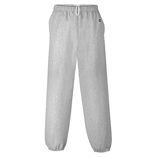 Champion by Cotton Men's Cotton Max Fleece Pant_Silver Grey_2XL