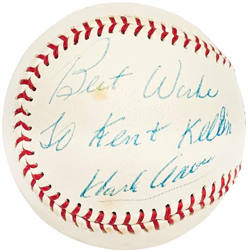 Hank Aaron Autographed Official Wilson Major League Baseball