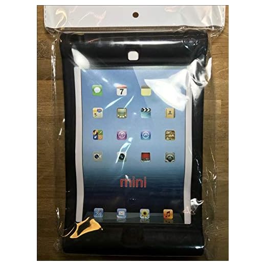 Svart barn stötsäkert gummi hängande tak skinnfodral iPad Mini A1432 A1454 A1455