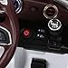 HOMCOM Coche Eléctrico para Niños 2 Modos de Control con Música Faros...