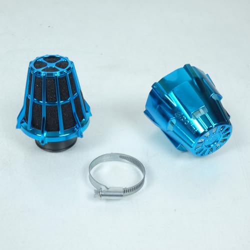 Air Box chromé bleu droit D.32 de finition supérieure pour motorisation