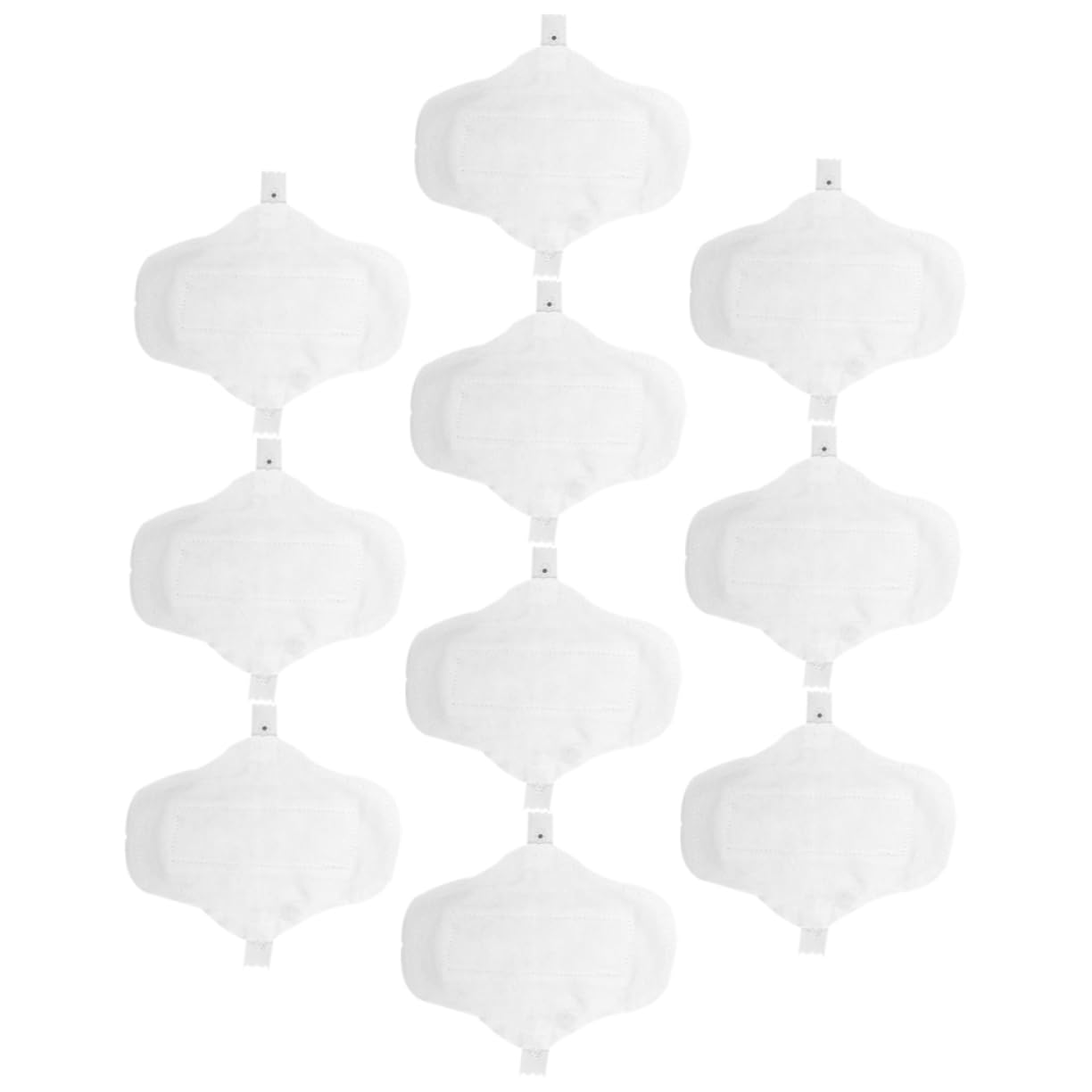Healeved 3 Juegos Limpio Compresas Menstruales Reutilizables Almohadillas Para Adolescentes Espuma Toalla Sanitaria De Algodon Toalla Sanitaria Lavable Algodón 10 Uds * 3