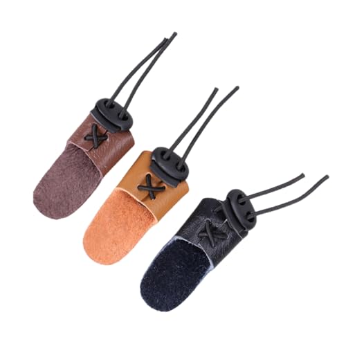 Veemoon Thumb Guard 3 Pack Recurve Glove Gloves for Arrow Finger Glove Protective Pad