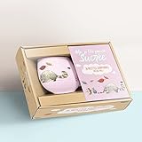 Coffret Ma p'tite pause sucrée - 26 recettes gourmandes spéciales Mug: Un joli mug en céramique et un livre de recettes