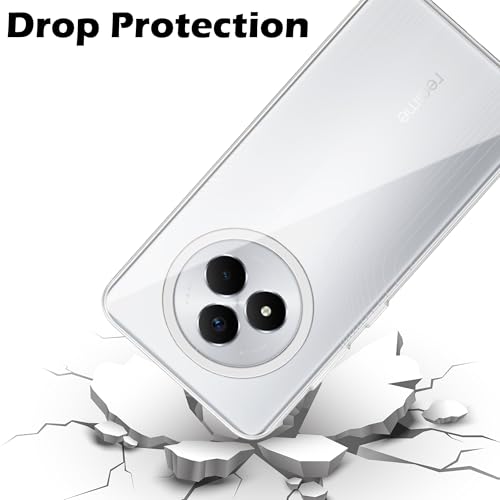 Image of Amazon Brand - Solimo for Realme Narzo 80 Pro 5G Premium Transparent Soft Silicon Crystal Clear Back Cover [Transparent]
