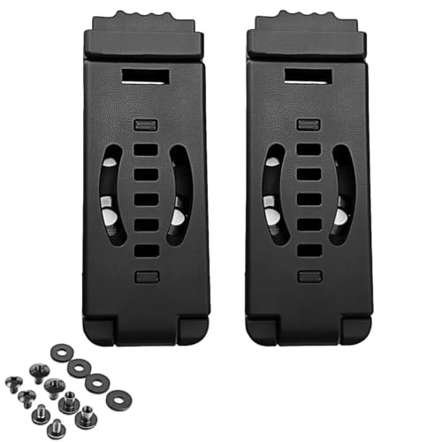 YCYU 2-Pack Knife Clip Holster Tactical Belt Buckle Kydex Universal Utility EDC Clip Camping Mag Pouches Sheath Tool