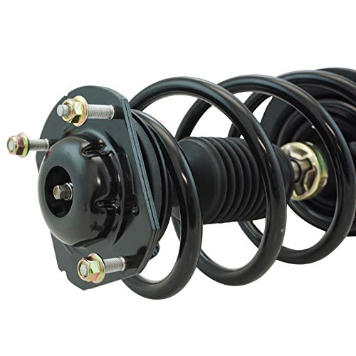 Image of TRQ Front Driver and Passenger Side Strut and Spring Assembly Set | TRQ Front Driver and Passenger Side Strut and Spring Assembly Set