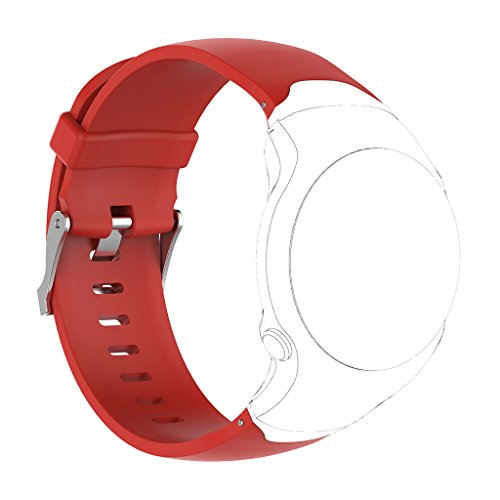 Pulseira inteligente de silicone macio com fivela de substituição para relógio inteligente Garmin Ap