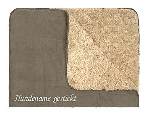 Direkt-Stick.de THTD-100 Wendedecke Teddyfell Hellbraun